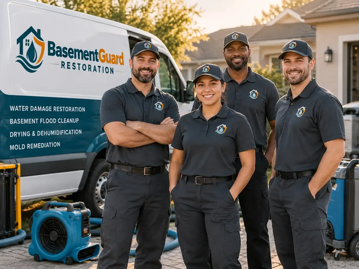 Basement Water Damage Restoration company in Garwin, IA